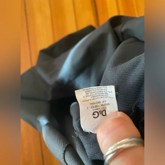 D&G Dolce Gabbana y2k Black Pencil Skirt - Picture 7 of 7